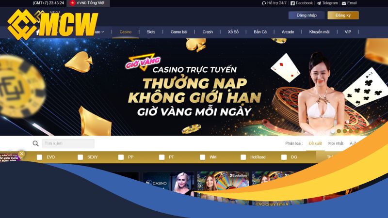 live casino MCW