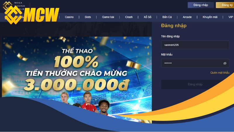 MCW phòng chống gian lận bằng cách xác minh tài khoản