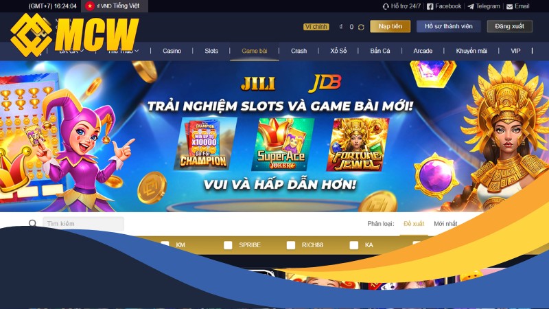Tổng quan về game bài MCW
